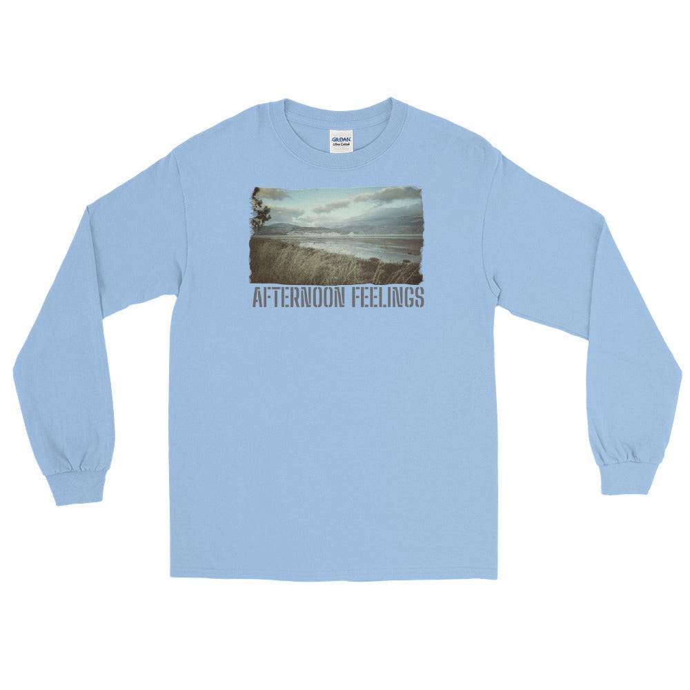 Men’s Long Sleeve Shirt/Afternoon Feelings/Personalized - Enet Images