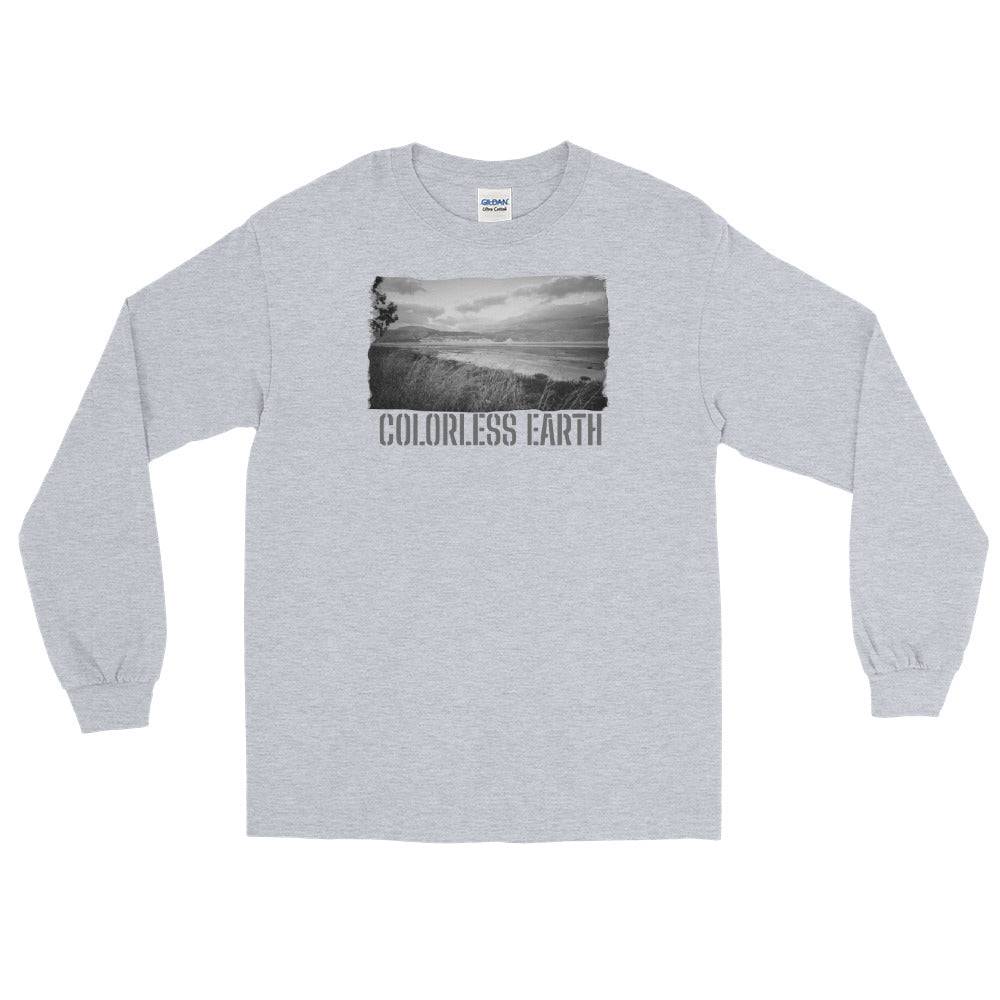 Men’s Long Sleeve Shirt/Colorless Earth/Personalised - Enet Images