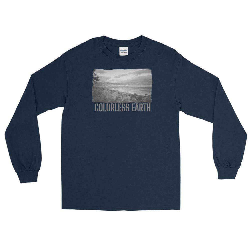Men’s Long Sleeve Shirt/Colorless Earth/Personalised - Enet Images