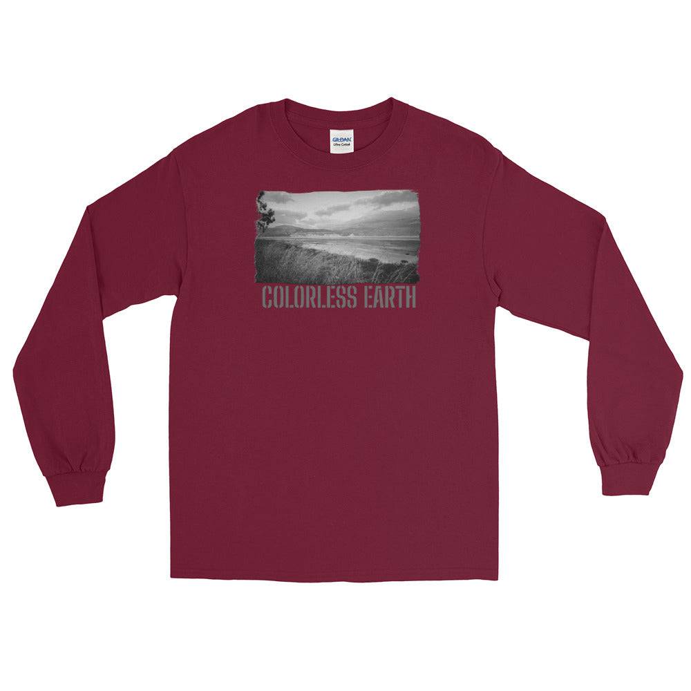 Men’s Long Sleeve Shirt/Colorless Earth/Personalised - Enet Images