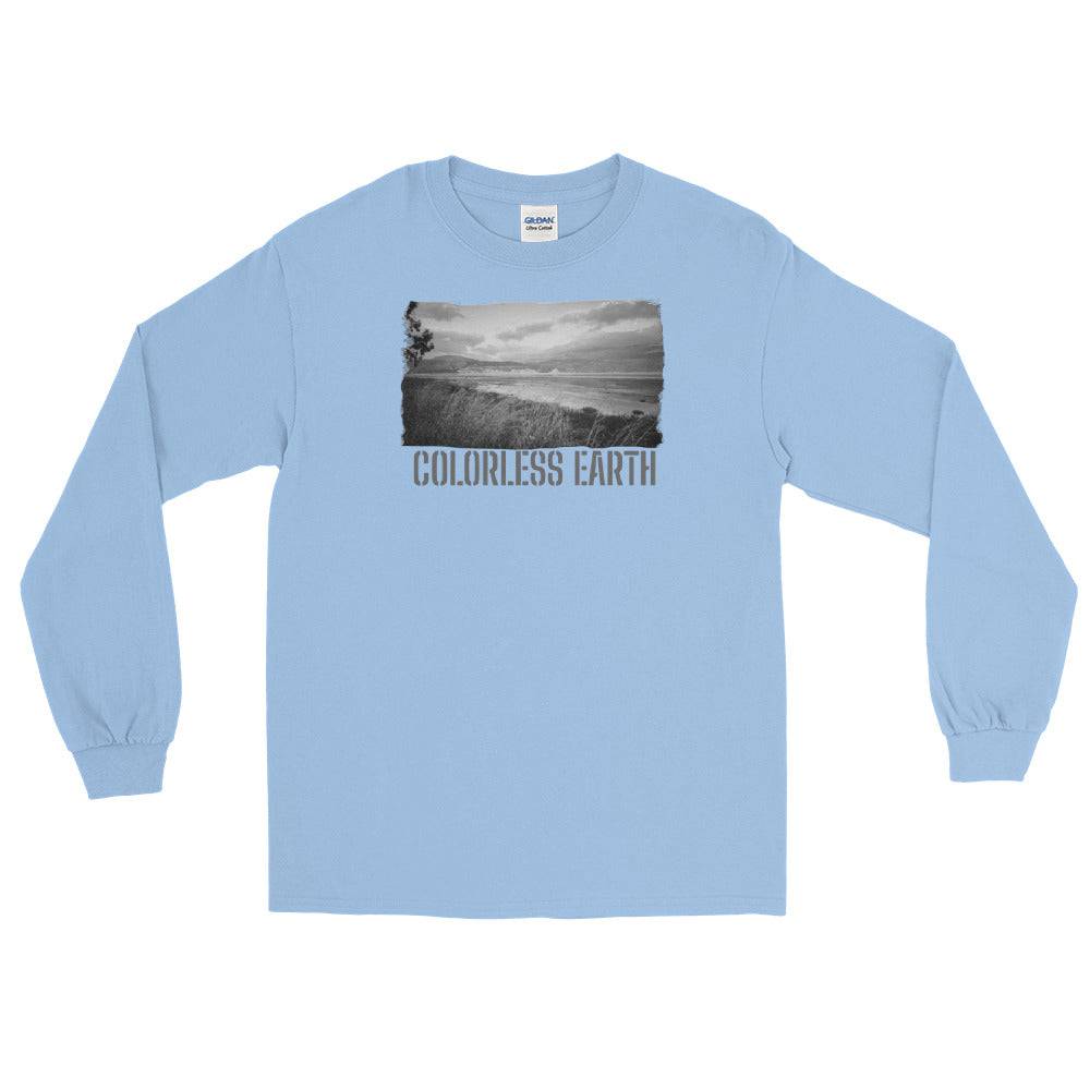Men’s Long Sleeve Shirt/Colorless Earth/Personalised - Enet Images