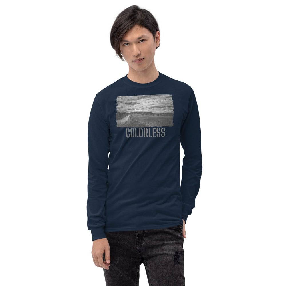 Men’s Long Sleeve Shirt/Colorless/Personalised - Enet Images