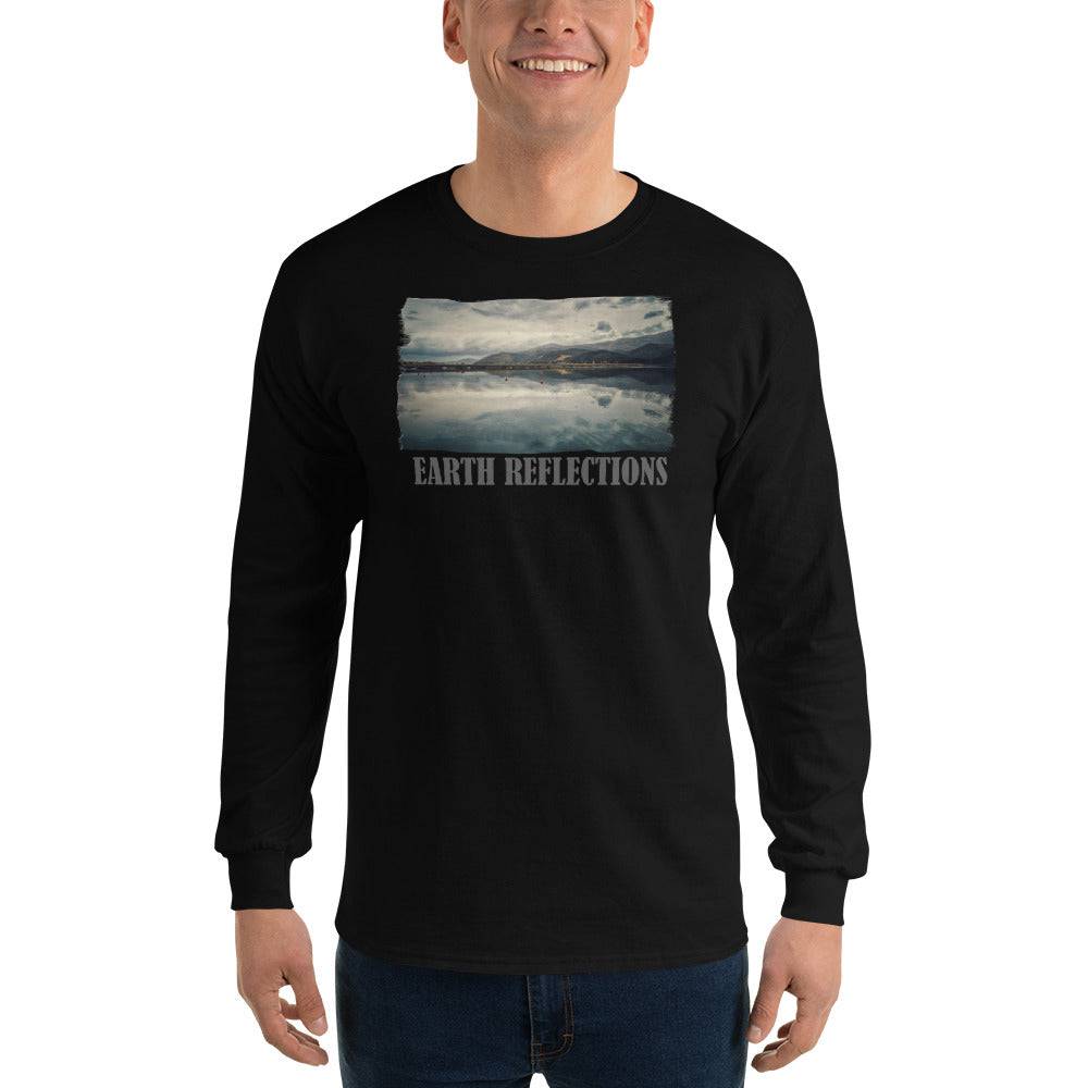 Men’s Long Sleeve Shirt/Earth Reflections/Personalised - Enet Images