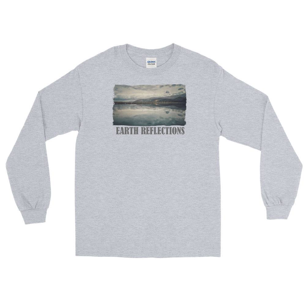 Men’s Long Sleeve Shirt/Earth Reflections/Personalised - Enet Images