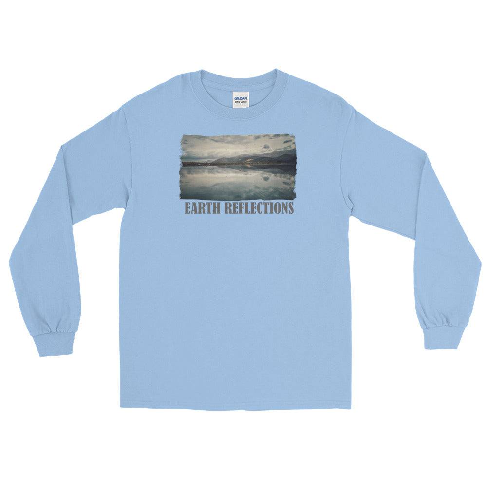Men’s Long Sleeve Shirt/Earth Reflections/Personalised - Enet Images