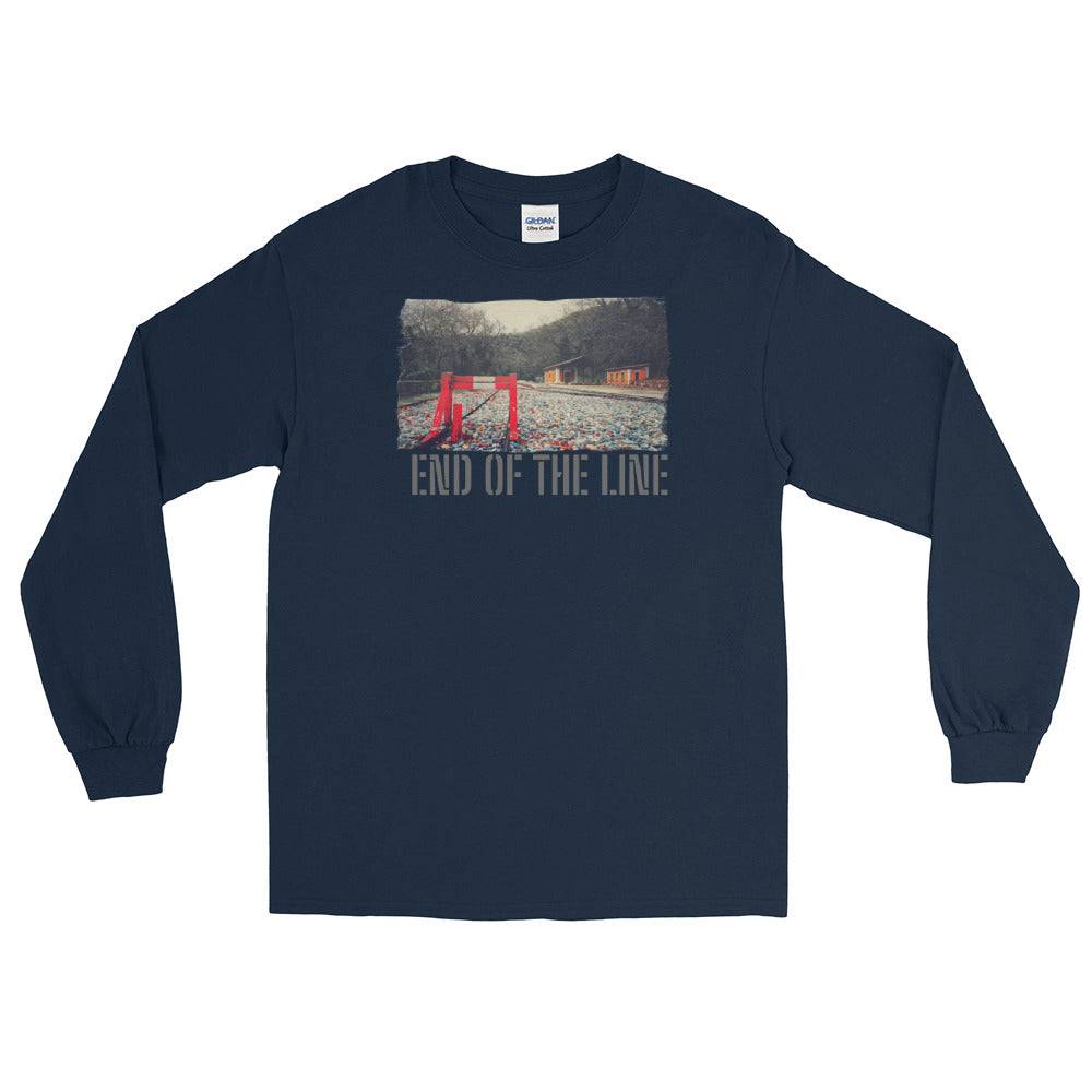 Men’s Long Sleeve Shirt/End Of The Line/Personalised - Enet Images