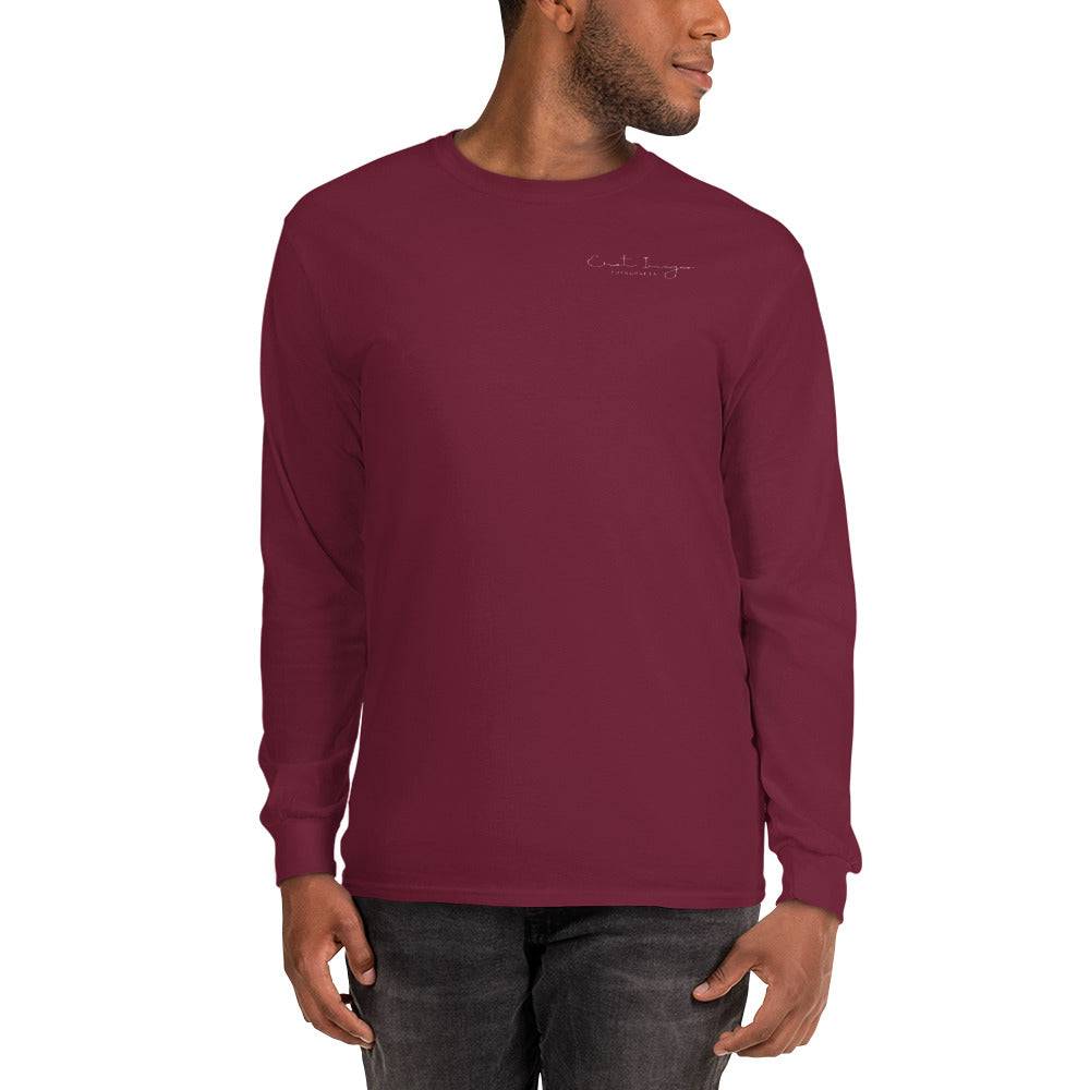 Men’s Long Sleeve Shirt/Enet Images - Enet Images