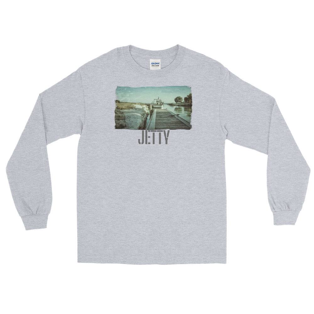 Men’s Long Sleeve Shirt/Jetty/Personalised - Enet Images