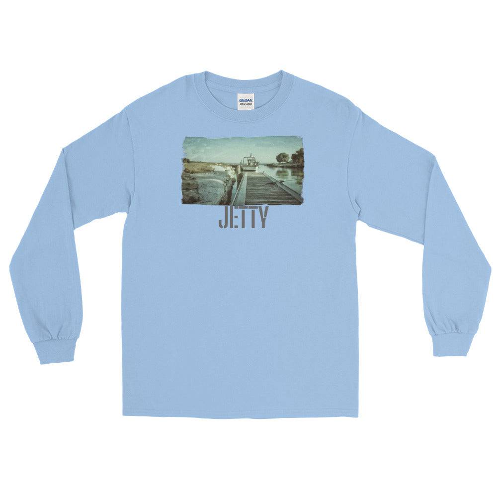 Men’s Long Sleeve Shirt/Jetty/Personalised - Enet Images