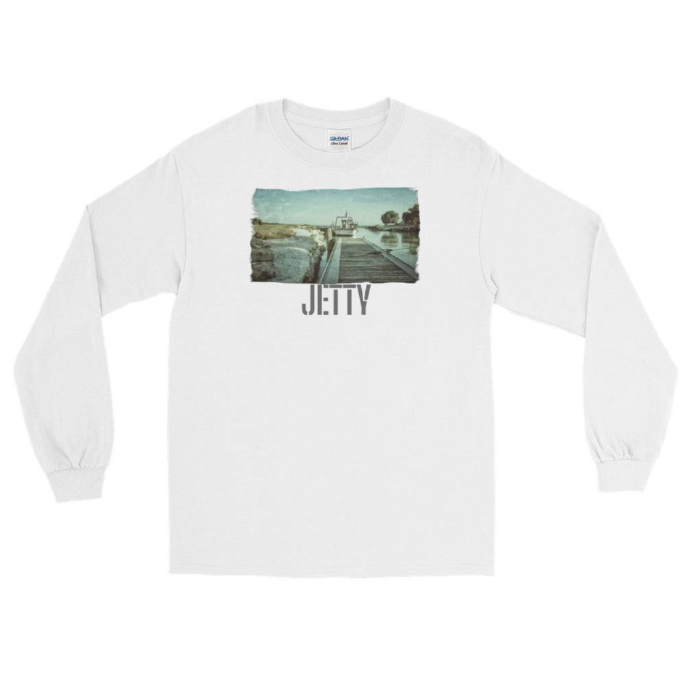 Men’s Long Sleeve Shirt/Jetty/Personalised - Enet Images
