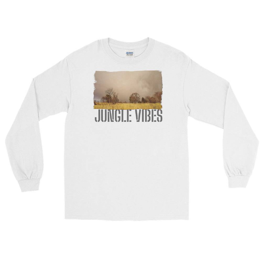 Men’s Long Sleeve Shirt/Jungle Vibes/Personalised - Enet Images