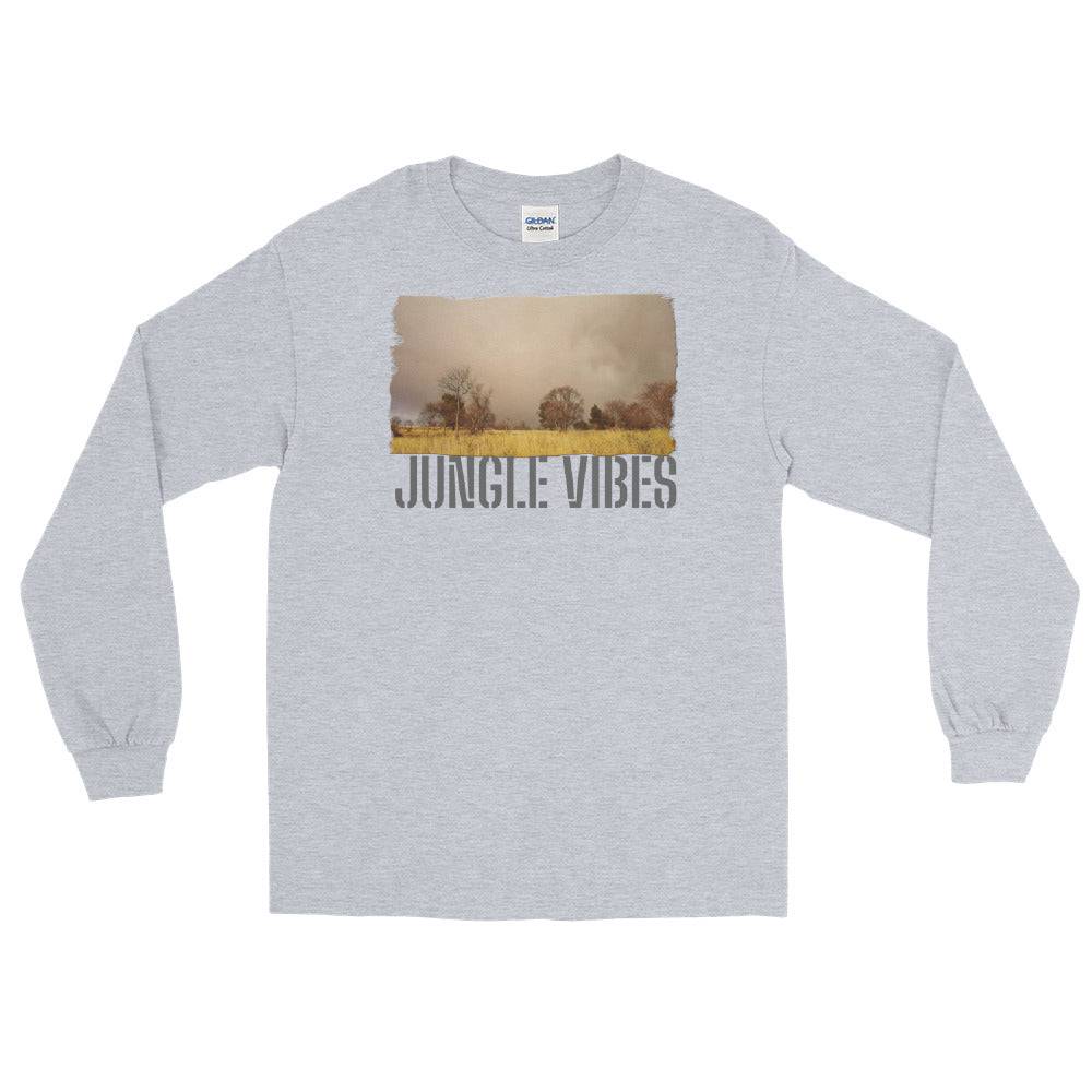 Men’s Long Sleeve Shirt/Jungle Vibes/Personalised - Enet Images