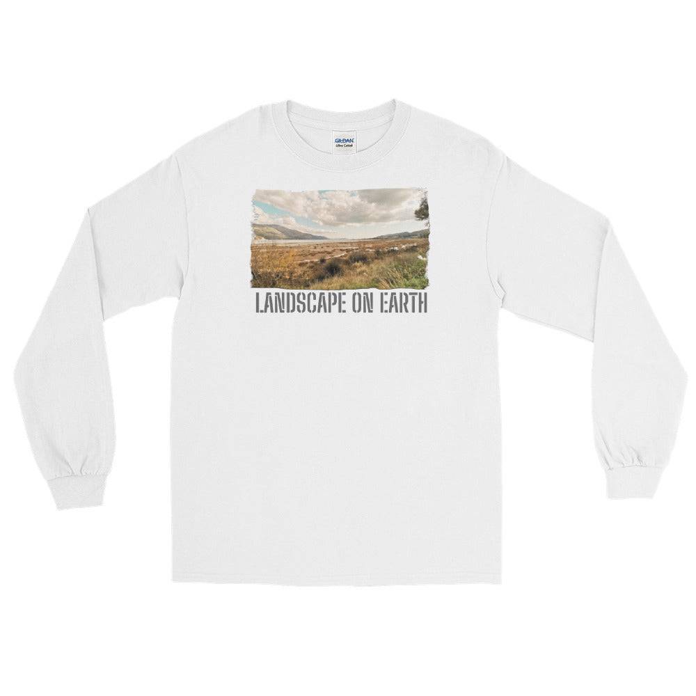Men’s Long Sleeve Shirt/Landscape On Earth/Personalised - Enet Images