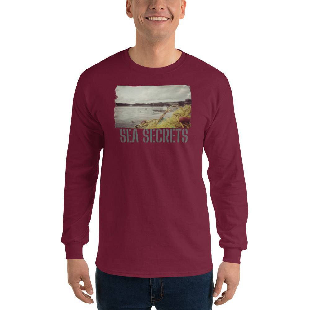 Men’s Long Sleeve Shirt/Sea Secrets/Personalised - Enet Images