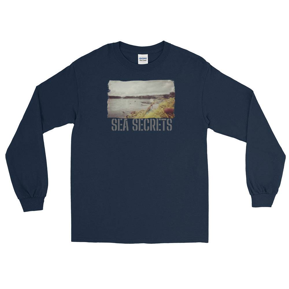 Men’s Long Sleeve Shirt/Sea Secrets/Personalised - Enet Images