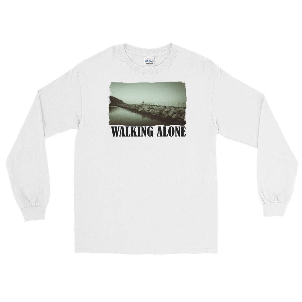 Men’s Long Sleeve Shirt/Walking Alone/Personalized - Enet Images