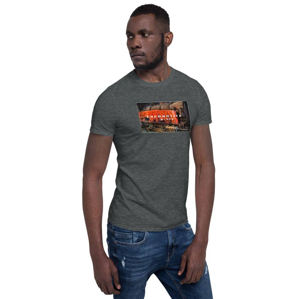 Short-Sleeve Unisex T-Shirt/locomotive K-698 - Enet Images