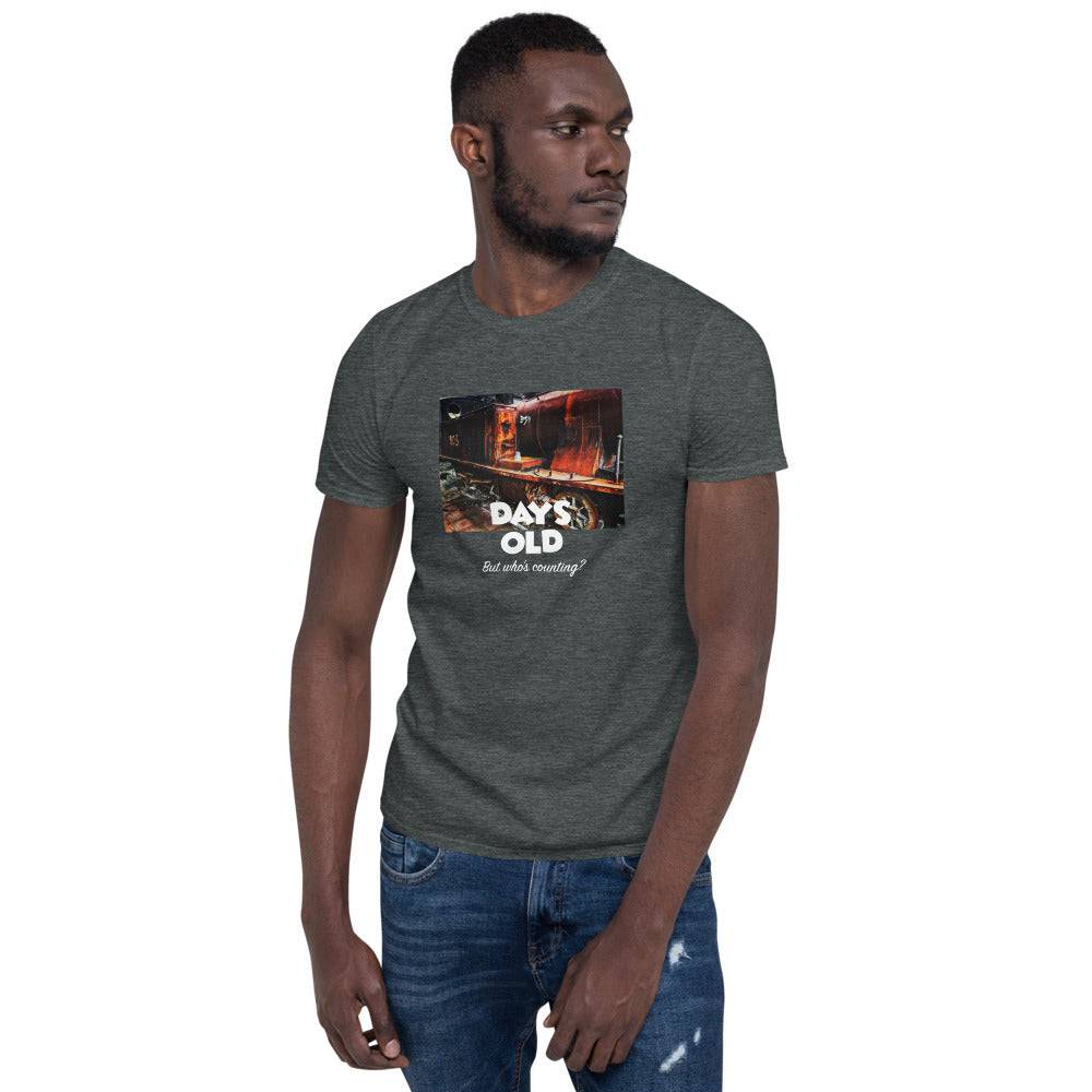 Short-Sleeve Unisex T-Shirt/old locomotive - Enet Images