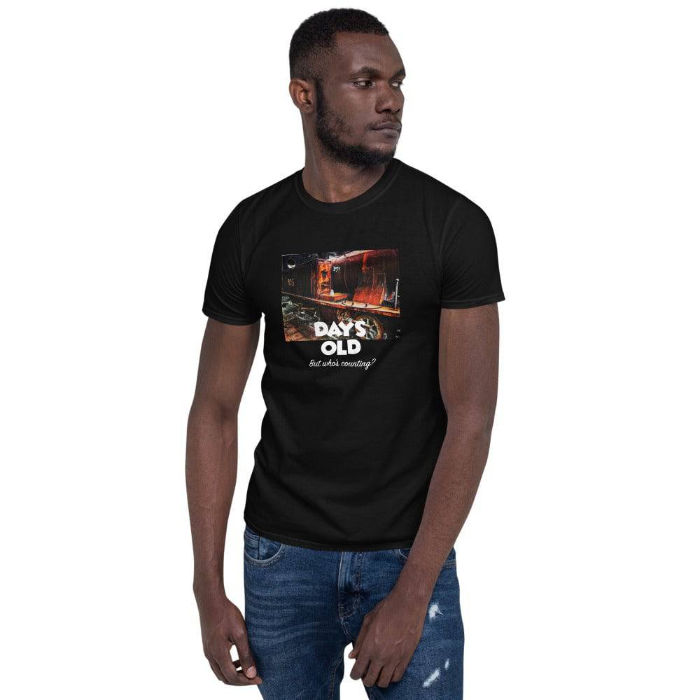 Short-Sleeve Unisex T-Shirt/old locomotive - Enet Images