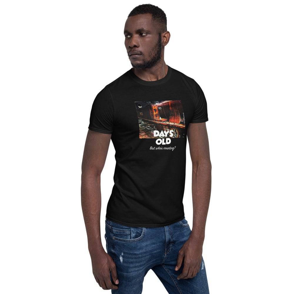 Short-Sleeve Unisex T-Shirt/old locomotive - Enet Images