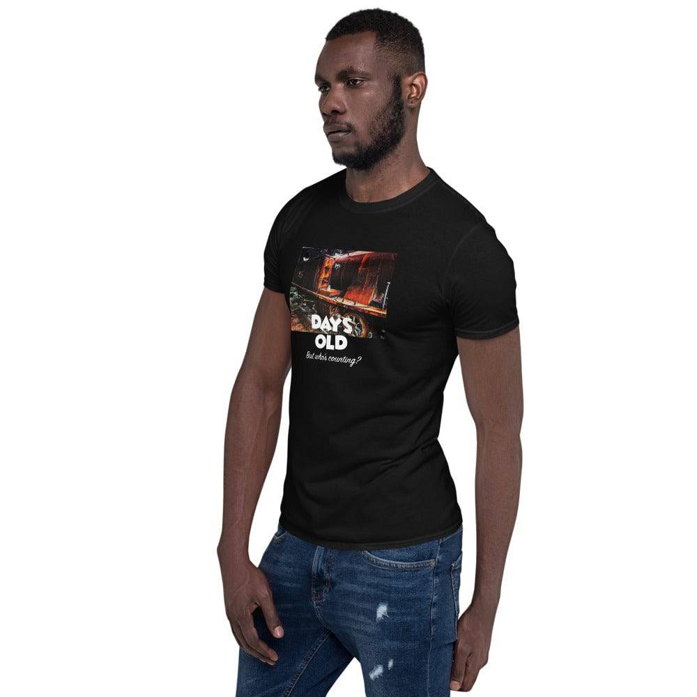 Short-Sleeve Unisex T-Shirt/old locomotive - Enet Images