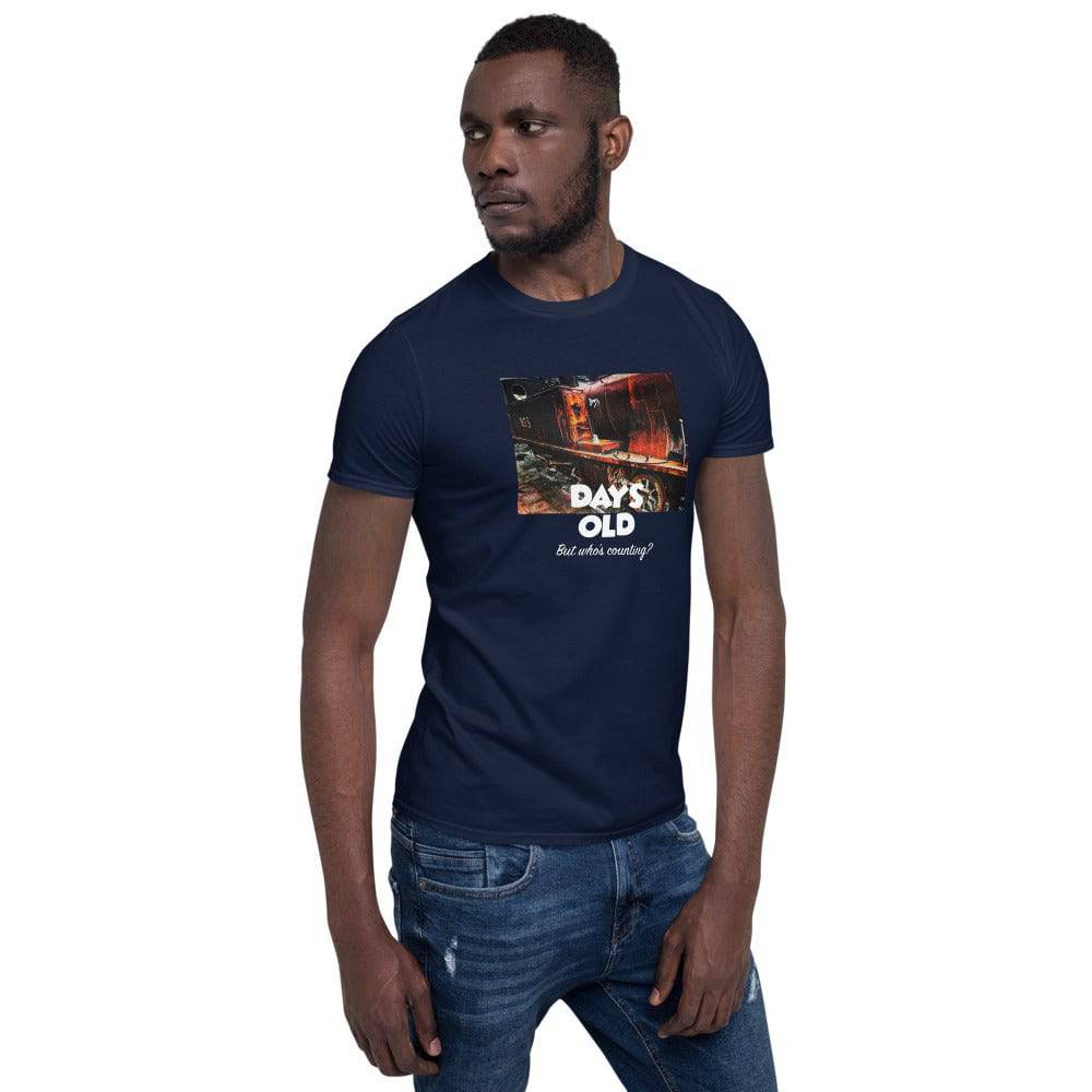 Short-Sleeve Unisex T-Shirt/old locomotive - Enet Images