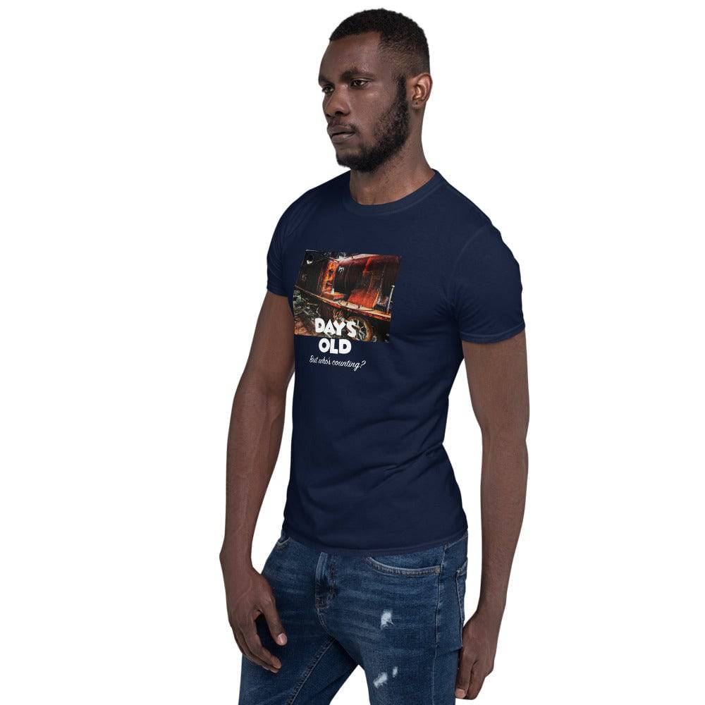 Short-Sleeve Unisex T-Shirt/old locomotive - Enet Images