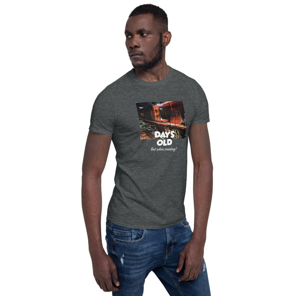 Short-Sleeve Unisex T-Shirt/old locomotive - Enet Images