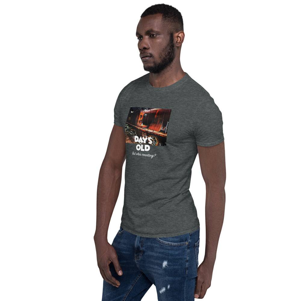 Short-Sleeve Unisex T-Shirt/old locomotive - Enet Images