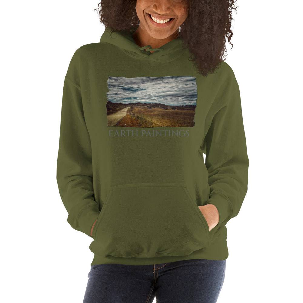 Unisex Hoodie/Earth Paintings/Personalized - Enet Images