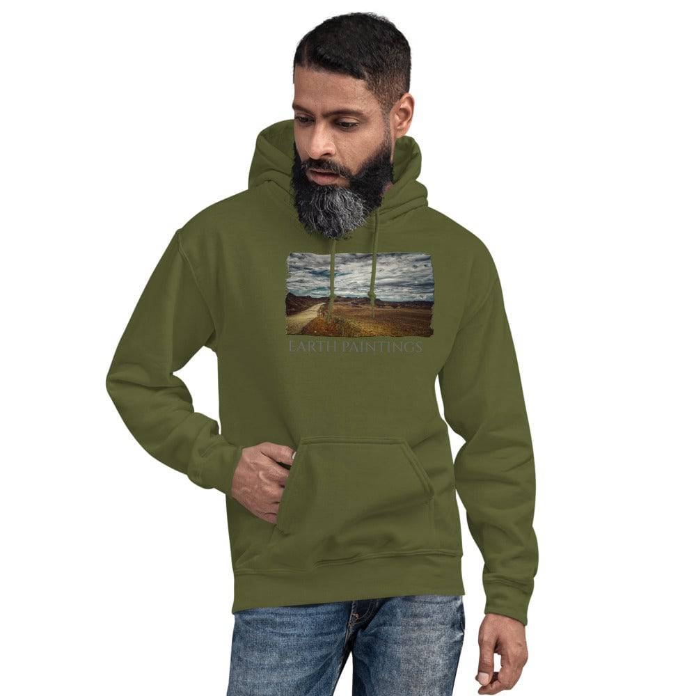 Unisex Hoodie/Earth Paintings/Personalized - Enet Images