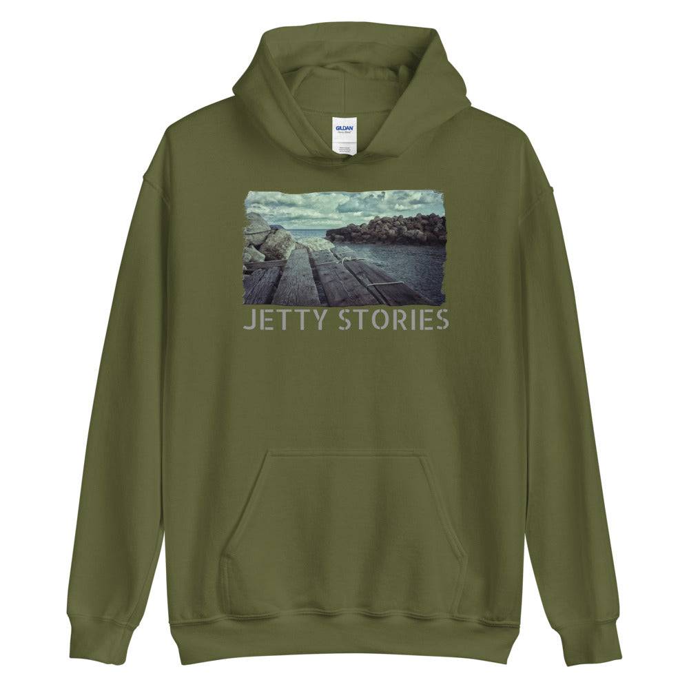 Unisex Hoodie/Jetty Stories Colored/Personalized - Enet Images