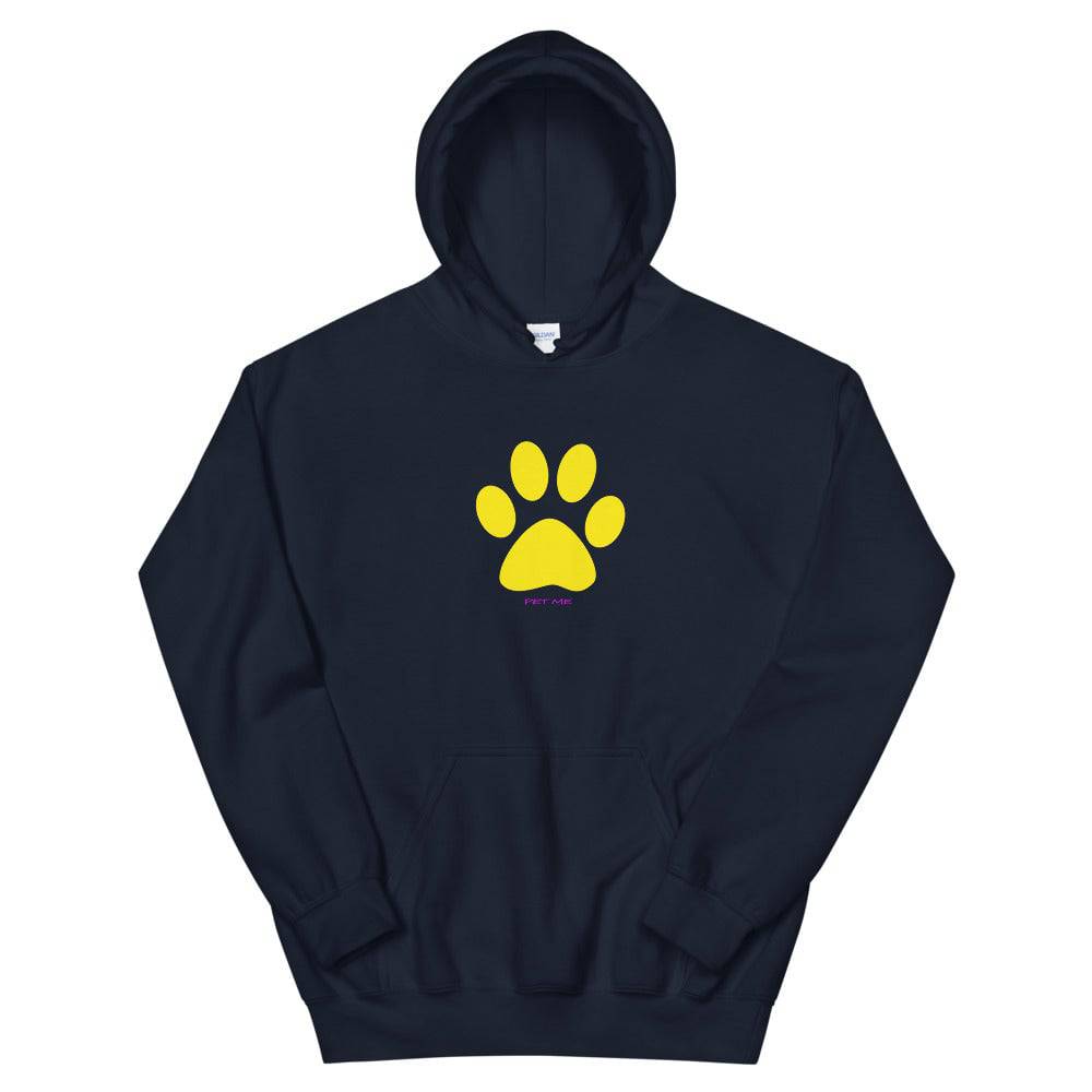 Unisex Hoodie/Pet Me Yellow - Enet Images