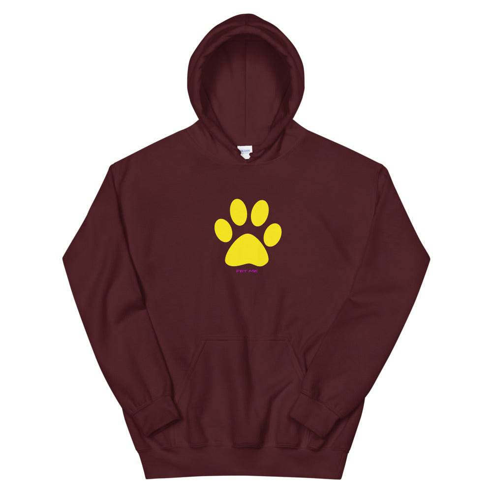 Unisex Hoodie/Pet Me Yellow - Enet Images