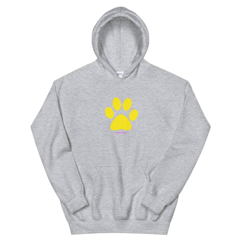Unisex Hoodie/Pet Me Yellow - Enet Images