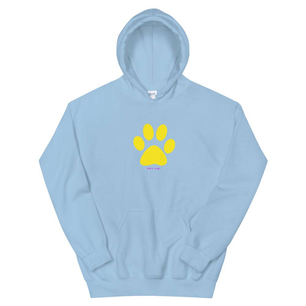 Unisex Hoodie/Pet Me Yellow - Enet Images