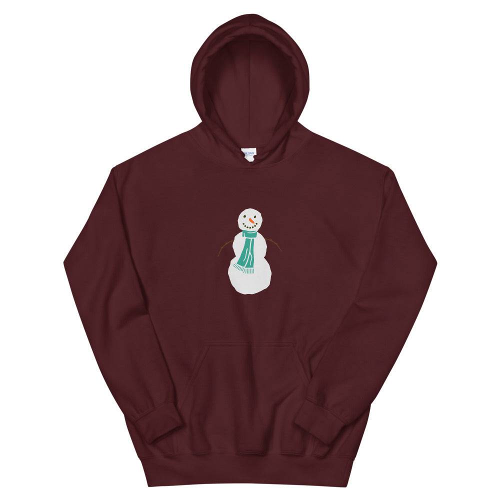 Unisex Hoodie/Snowman - Enet Images
