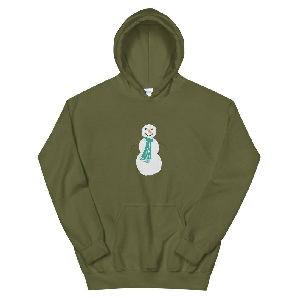 Unisex Hoodie/Snowman - Enet Images