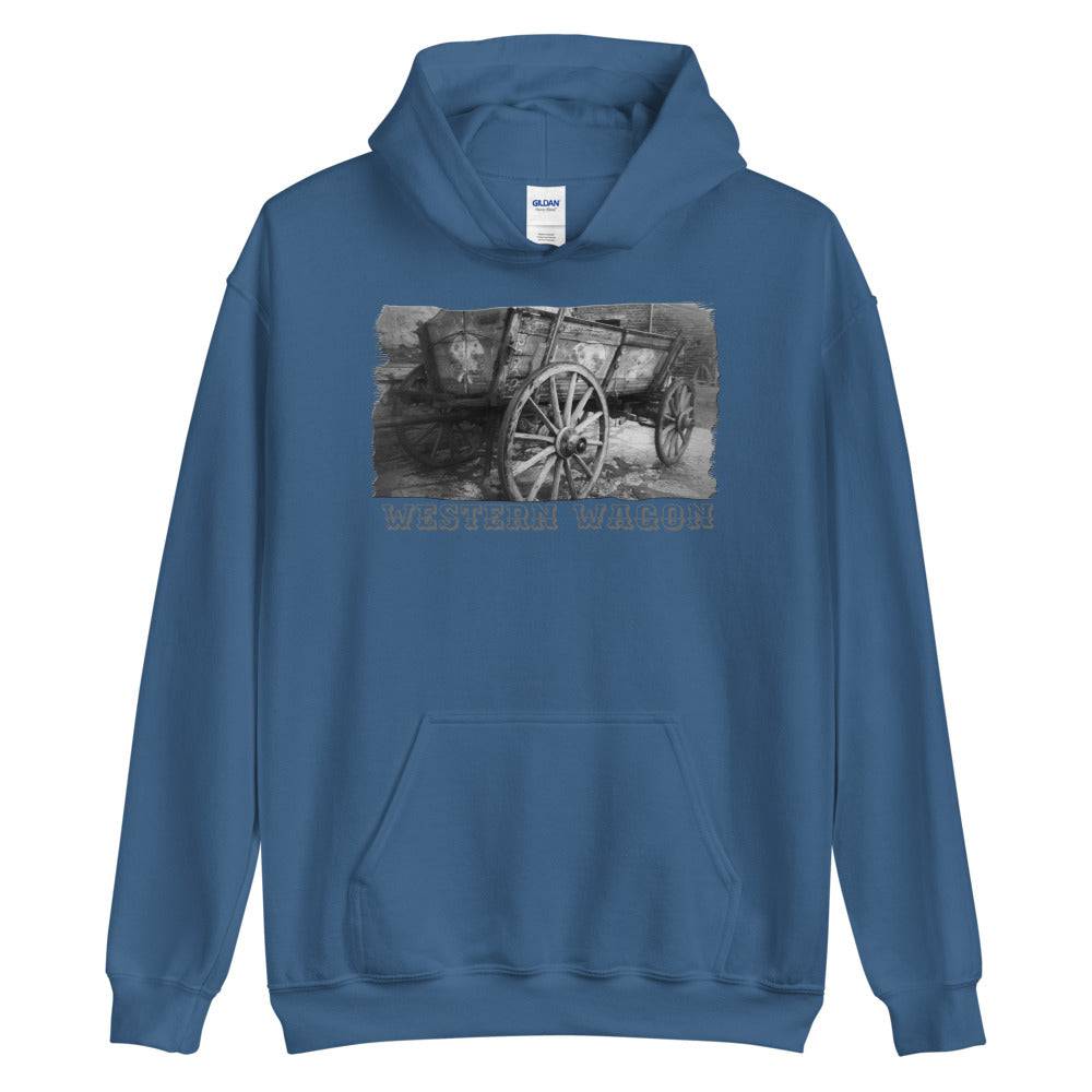 Unisex Hoodie/Western Wagon/Personalized - Enet Images