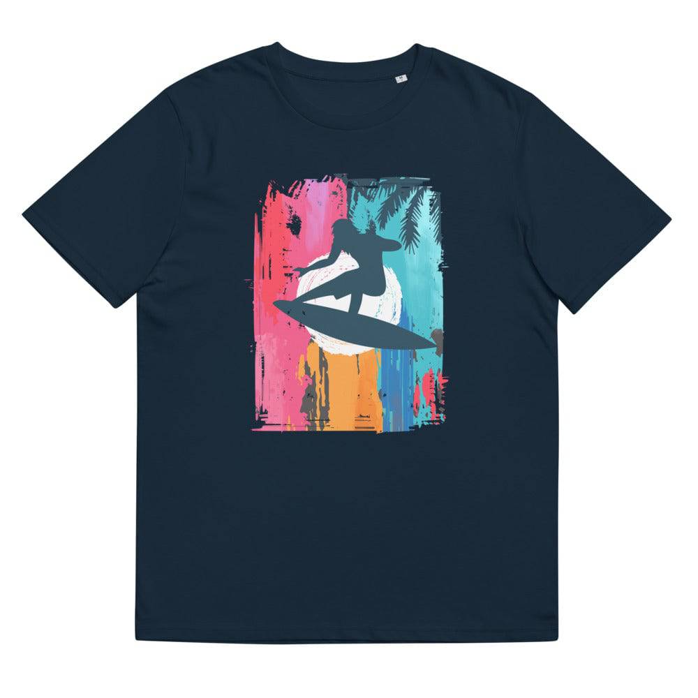 Unisex organic cotton t-shirt/Beach-Summer 2 - Enet Images