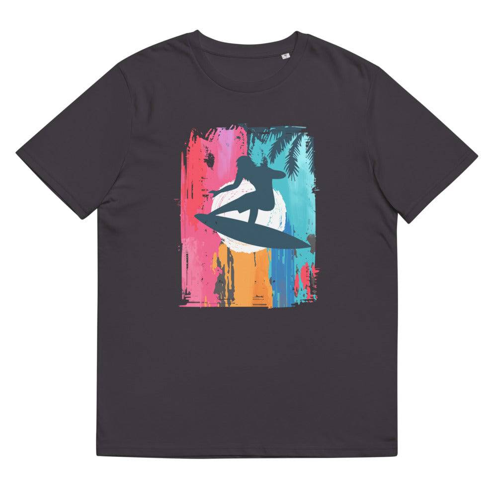 Unisex organic cotton t-shirt/Beach-Summer 2 - Enet Images