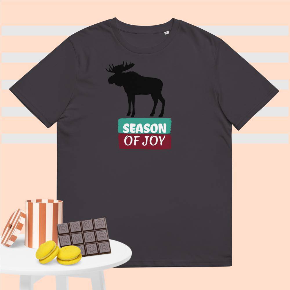 Unisex organic cotton t-shirt/Winter holidays - Enet Images