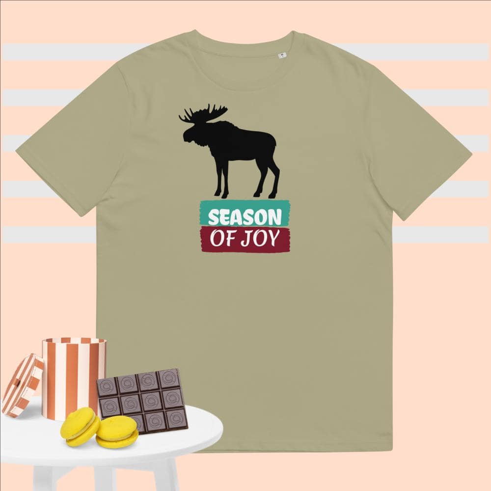 Unisex organic cotton t-shirt/Winter holidays - Enet Images