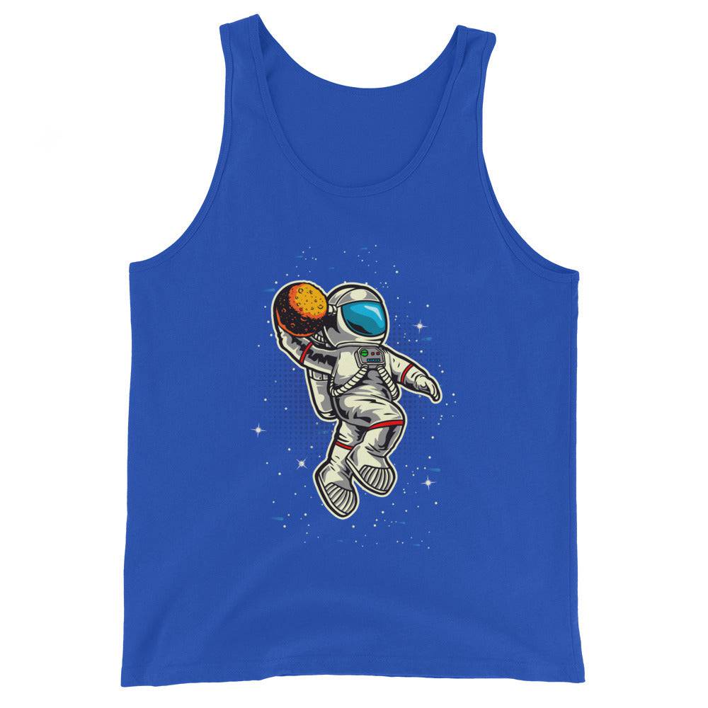 Men’s Staple Tank Top/Astronaut-Basketball - Enet Images