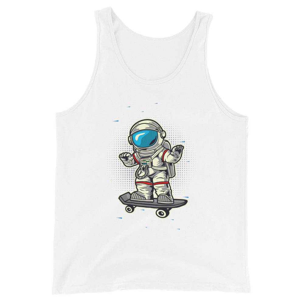 Men’s Staple Tank Top/Astronaut-Skate - Enet Images