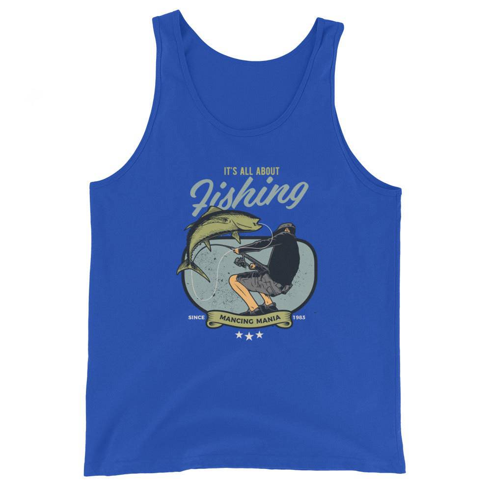 Men’s Staple Tank Top/Fishing - Enet Images