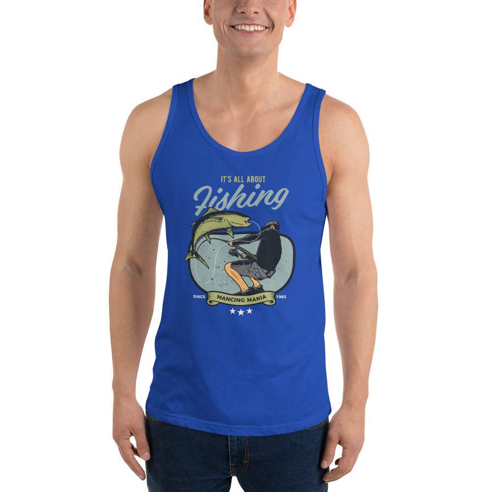 Men’s Staple Tank Top/Fishing - Enet Images