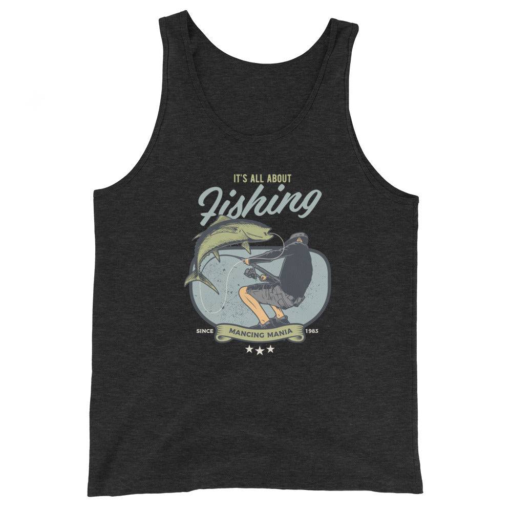 Men’s Staple Tank Top/Fishing - Enet Images