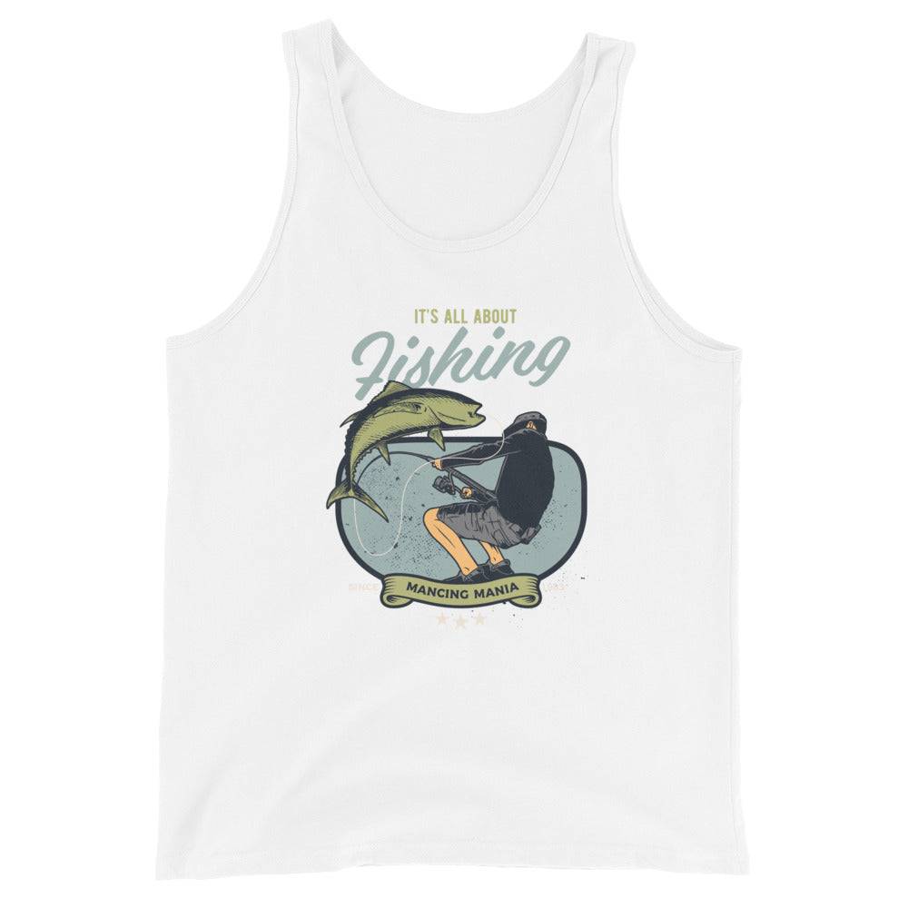 Men’s Staple Tank Top/Fishing - Enet Images