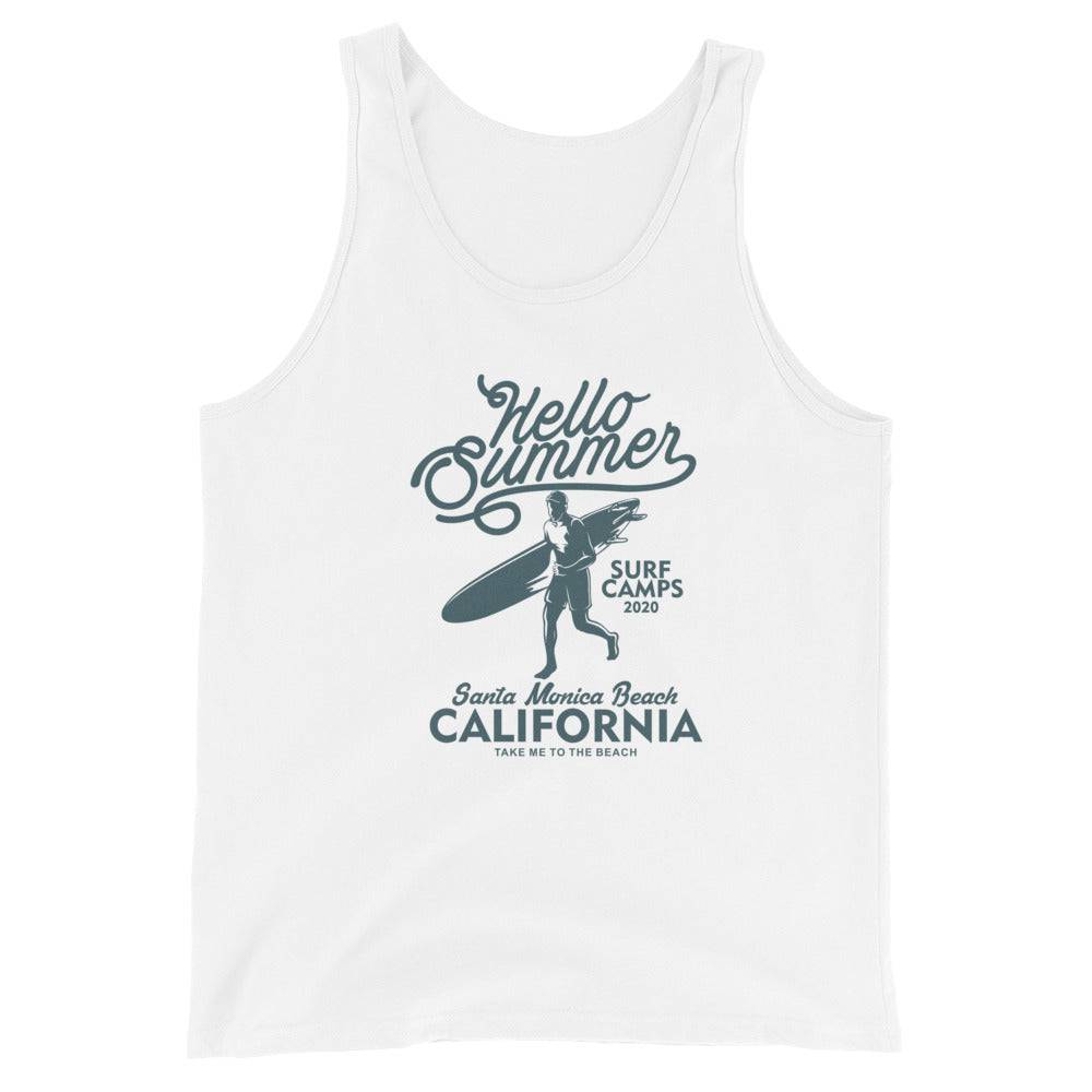 Men’s Staple Tank Top/Hello-Summer - Enet Images